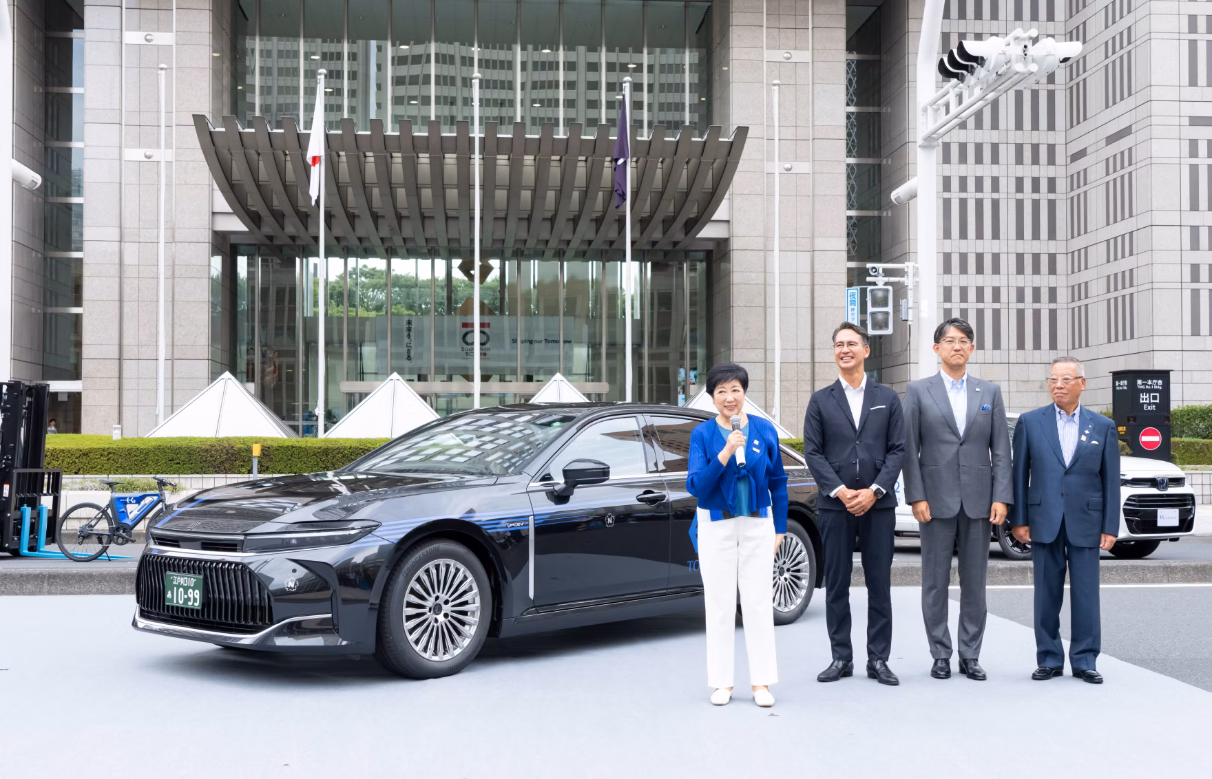 東京が水素で世界をリードする「TOKYO H2」プロジェクト始動 第一弾は水素タクシーの導入
